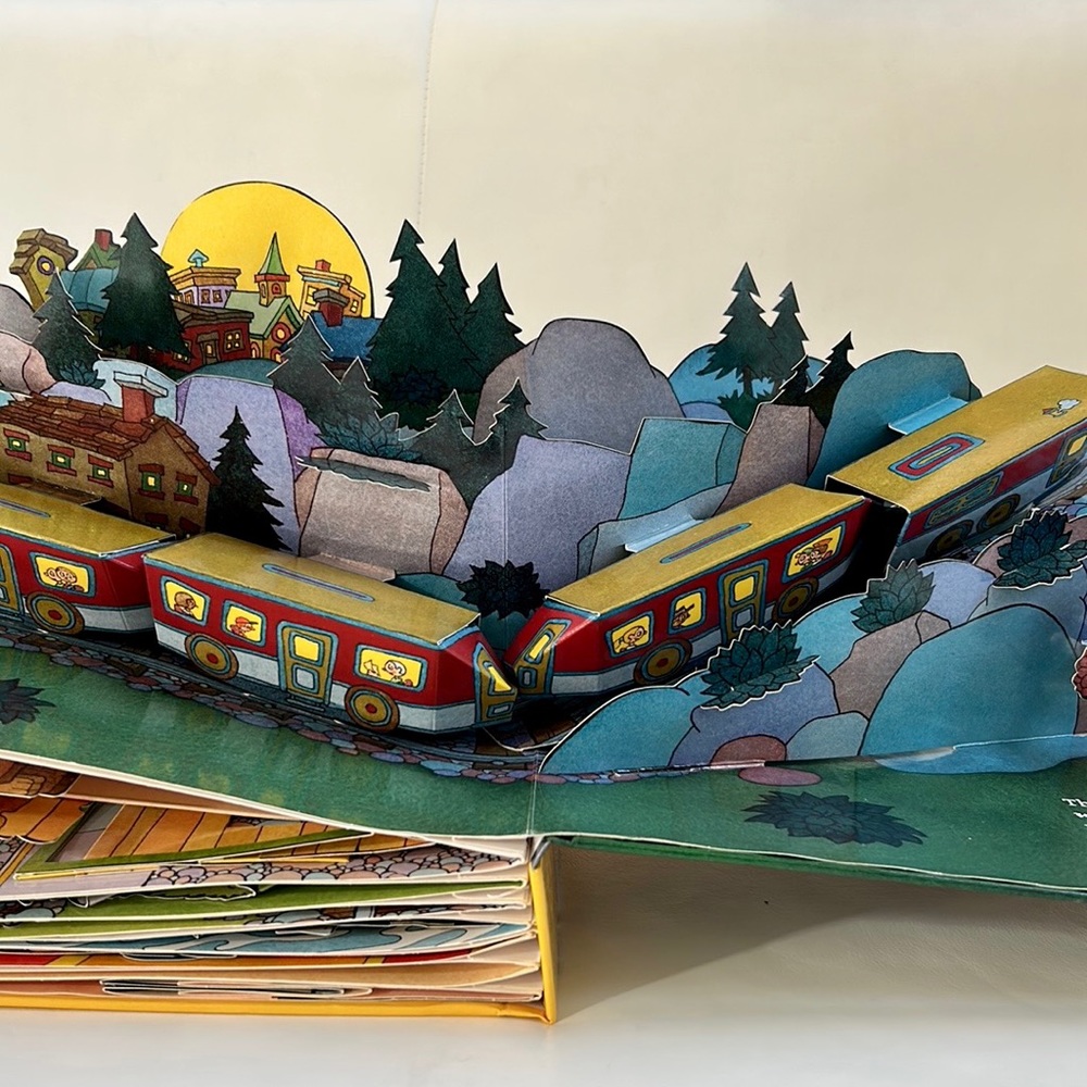 The Whistle on the Train Pop Up Book